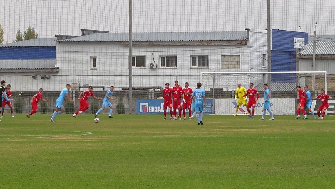В Пензе «Зенит» проиграл тамбовскому «Спартаку» в рамках первенства России по футболу среди команд Второй лиги