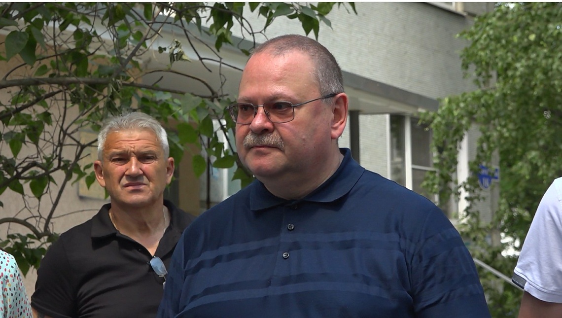 Губернатор Олег Мельниченко проконтролировал ход реализации проекта «Мой двор»