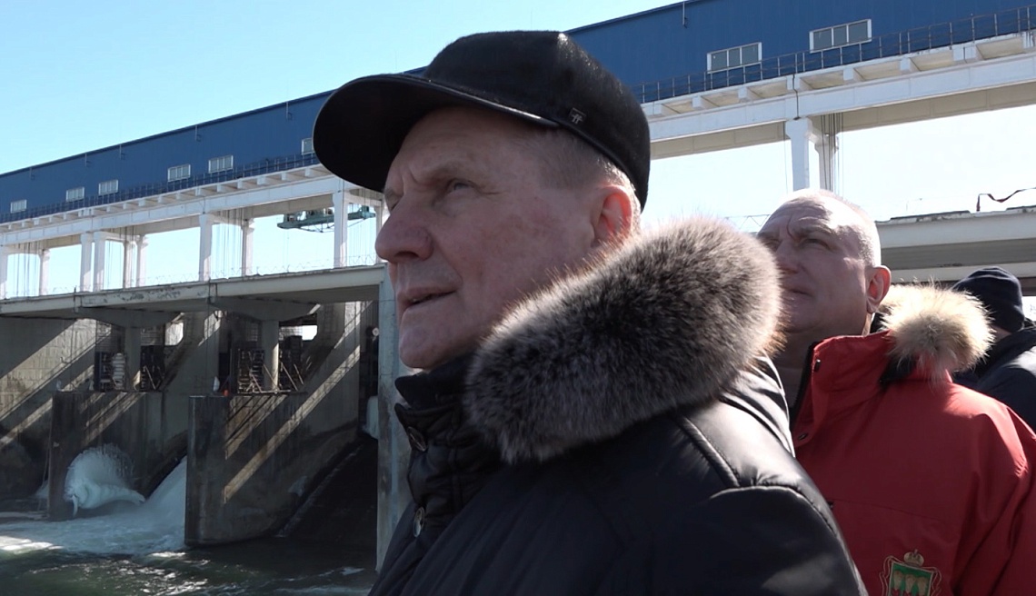 В Пензе на Сурском гидроузле в преддверии весеннего паводка прошли учения