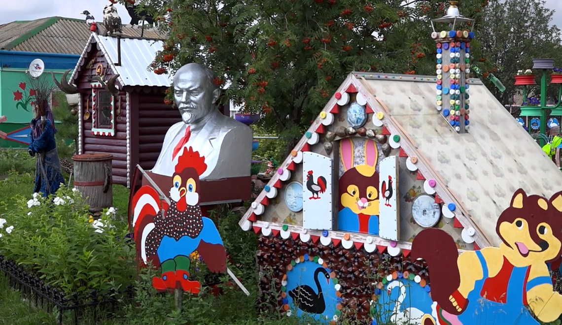Мастер из Липовки делает из пластика арт-объекты