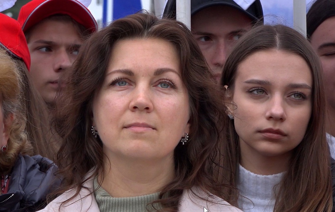 В Пензе прошел митинг-концерт в  честь  вхождения новых территорий в состав  России