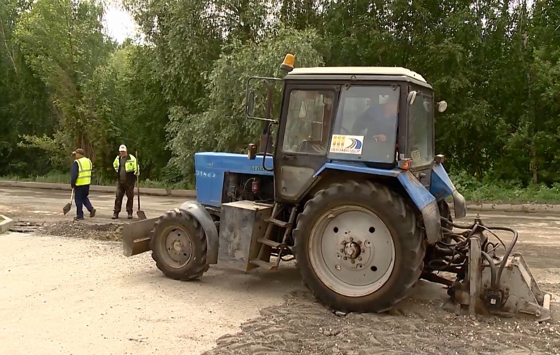 В Пензе ремонтируют внутриквартальные проезды и второстепенные дороги