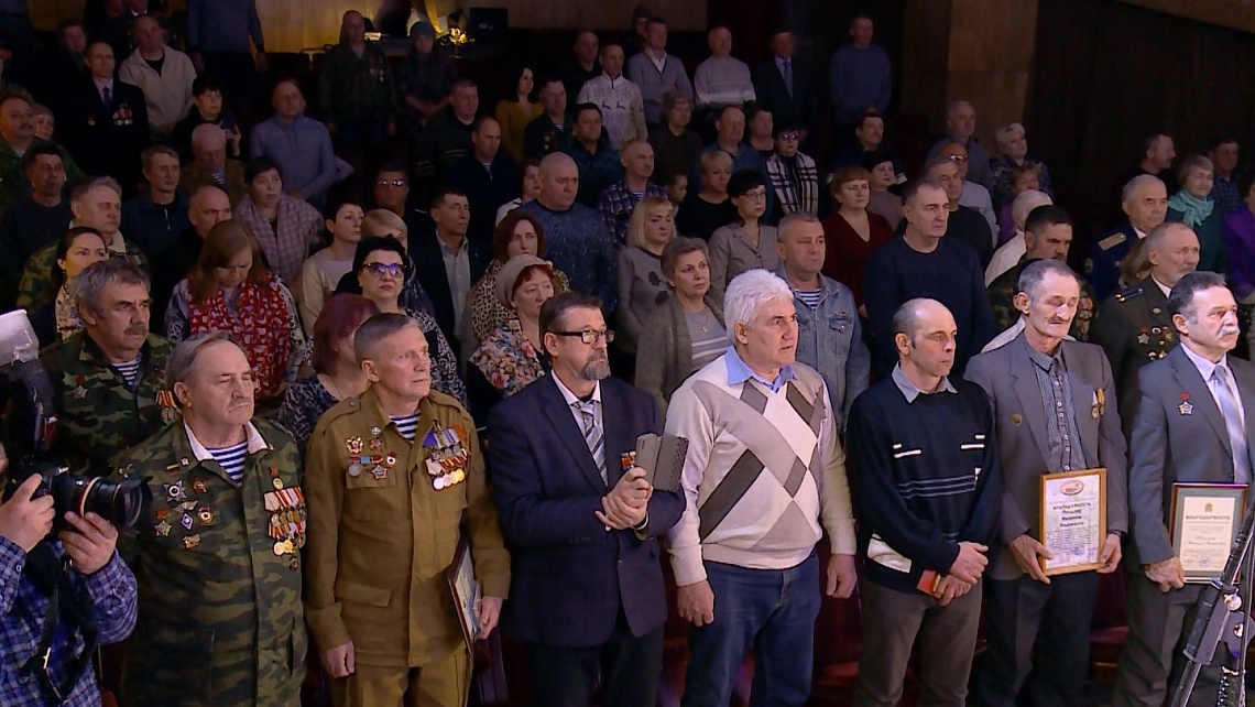 В День памяти воинов-интернационалистов пензенцам вручили знаки отличия