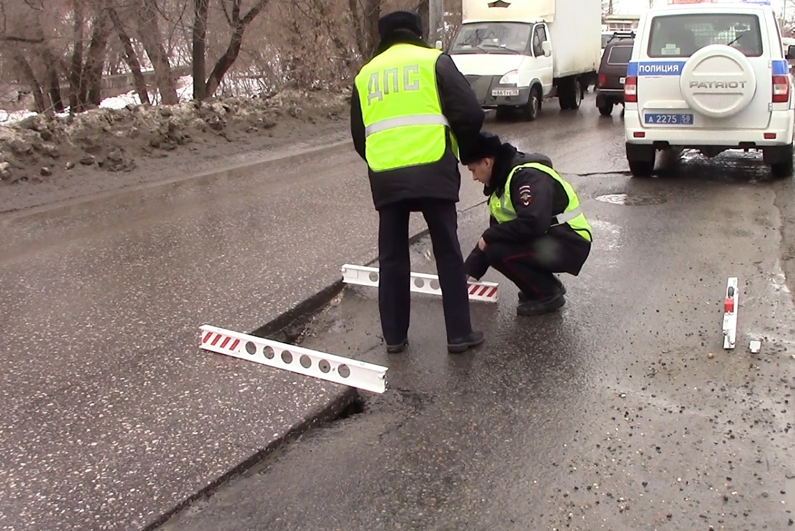Из-за плохих дорог в Пензе произошло около сотни аварий