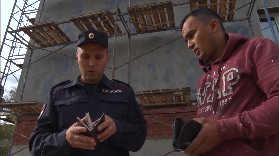 В Пензе полицейские проверили документы у граждан некогда союзных республик