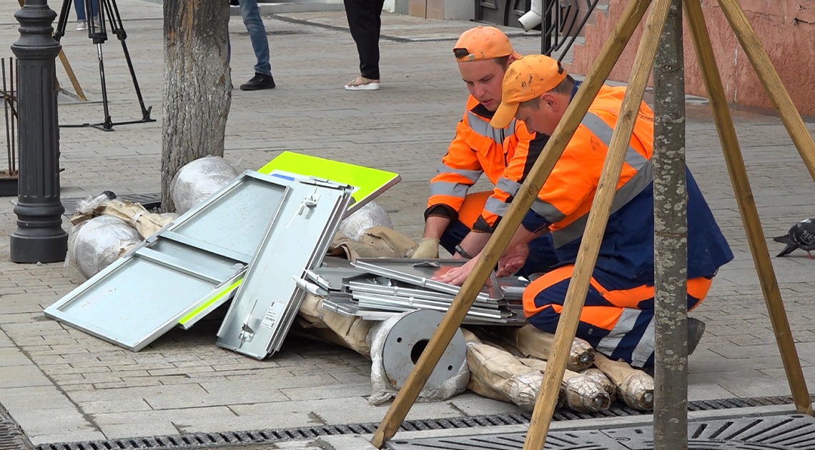 Реконструкция улицы Московской завершается