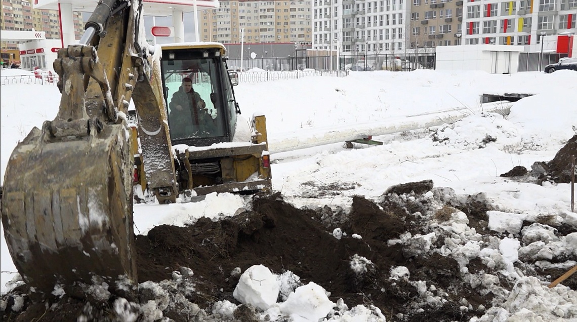 В Пензе в районе ГПЗ строят транспортную развязку