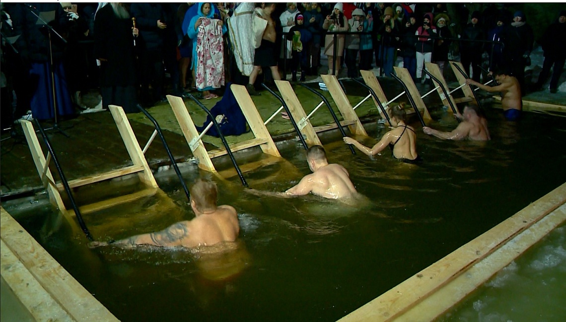 Пензенцы отметили Крещение Господне