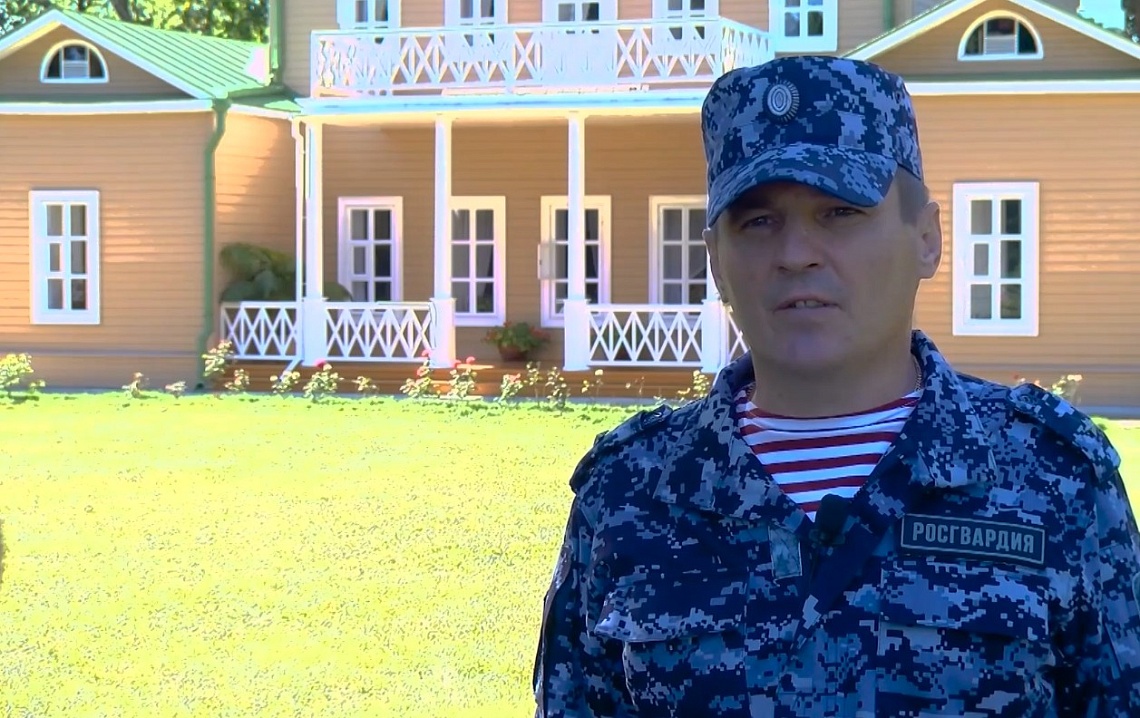 Сотрудники Росгвардии провели учения в государственном лермонтовском музее-заповеднике «Тарханы»