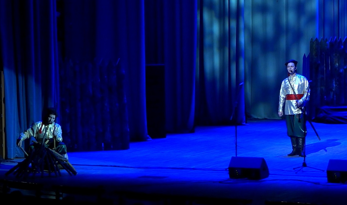 В областной филармонии Пензы выступил ансамбль песни и танца «Казачья застава»