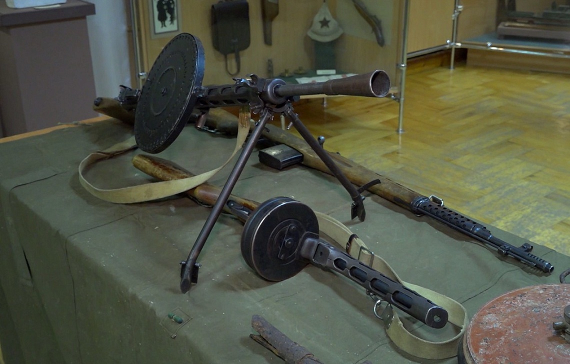 В пензенском краеведческом музее поисковики представили выставку оружия со времен Великой Отечественной войны