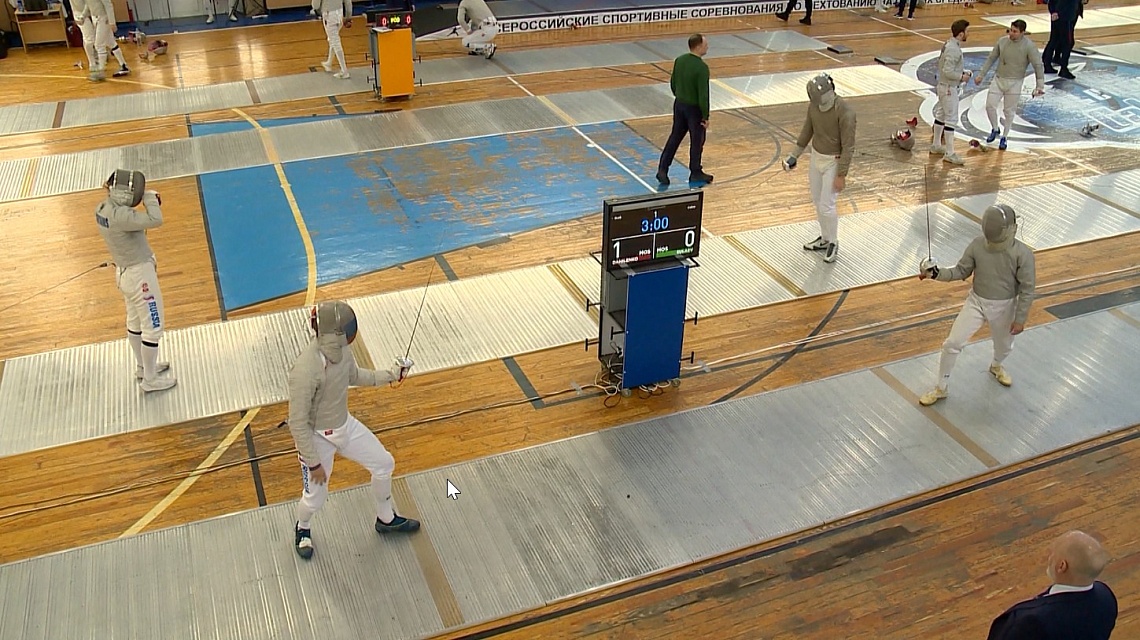 В Пензе прошли всероссийские соревнования по фехтованию на саблях серии Гран-При