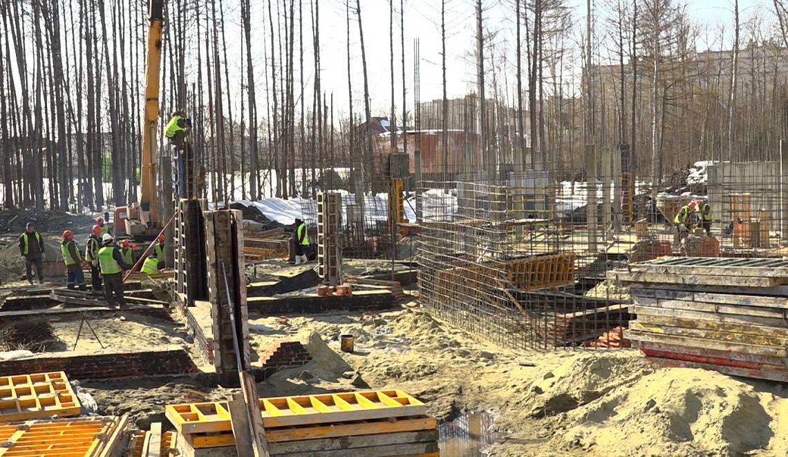 В Пензе ведется масштабное строительство детской железной дороги