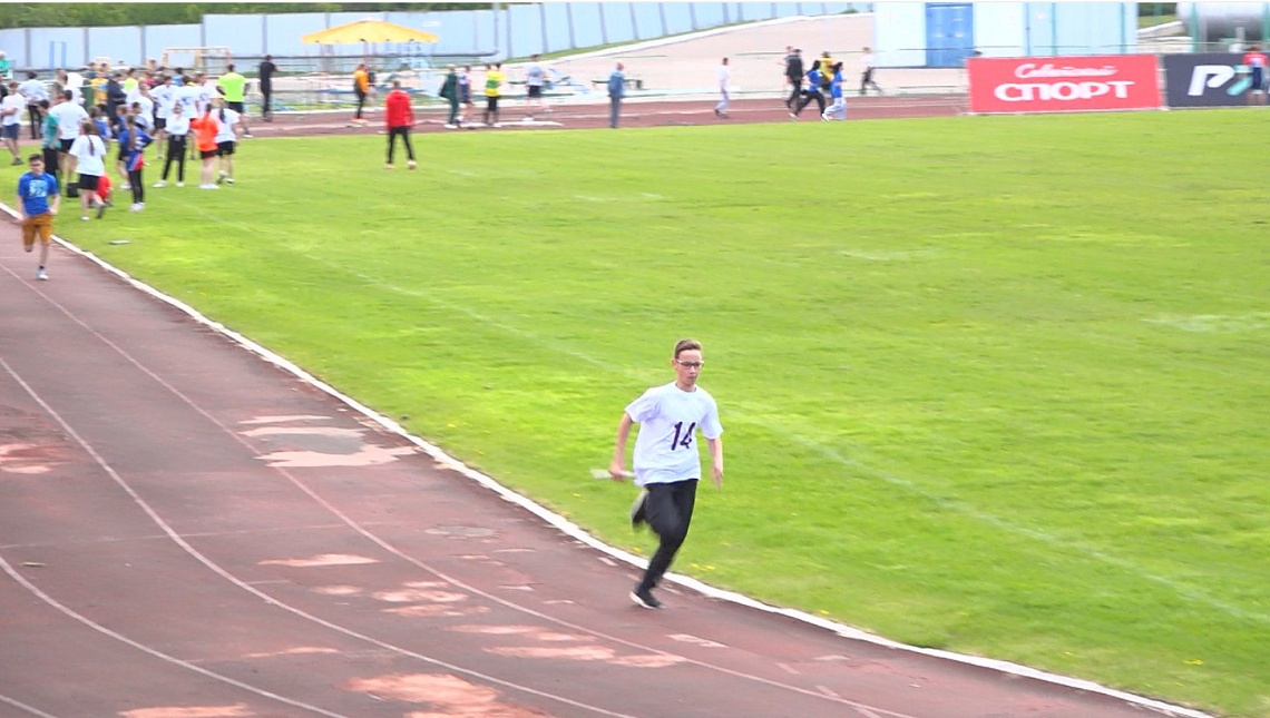 В Пензе прошла легкоатлетическая эстафета, посвященная Дню Победы