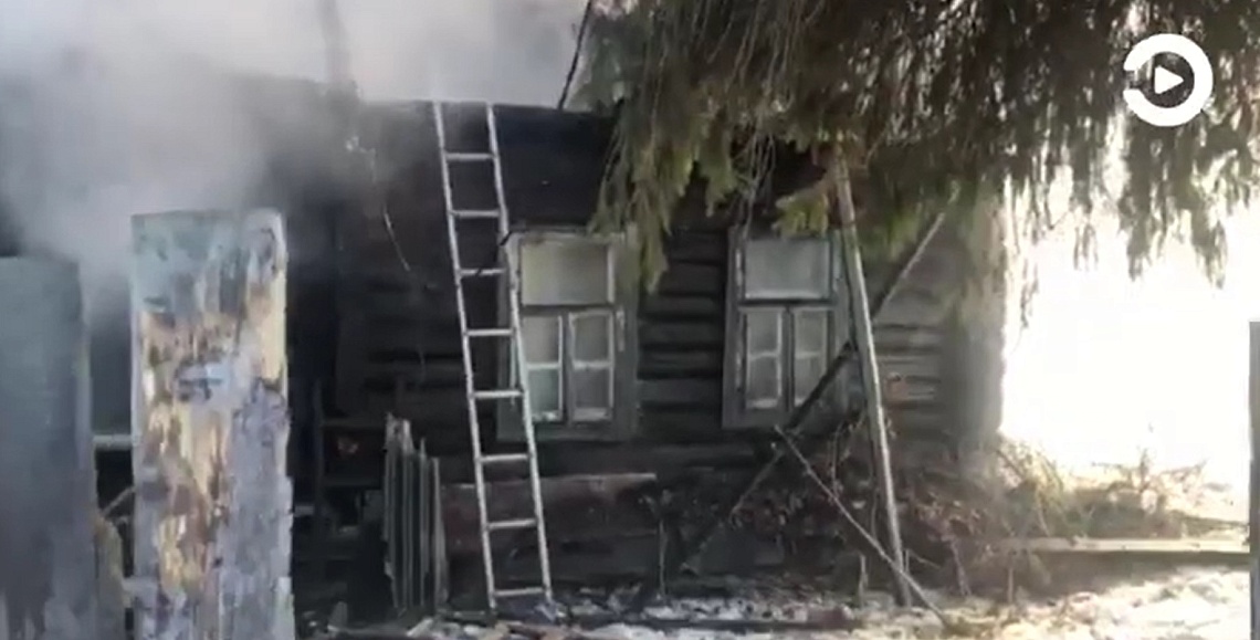 В Белинском районе в пожаре погибли мужчина и женщина