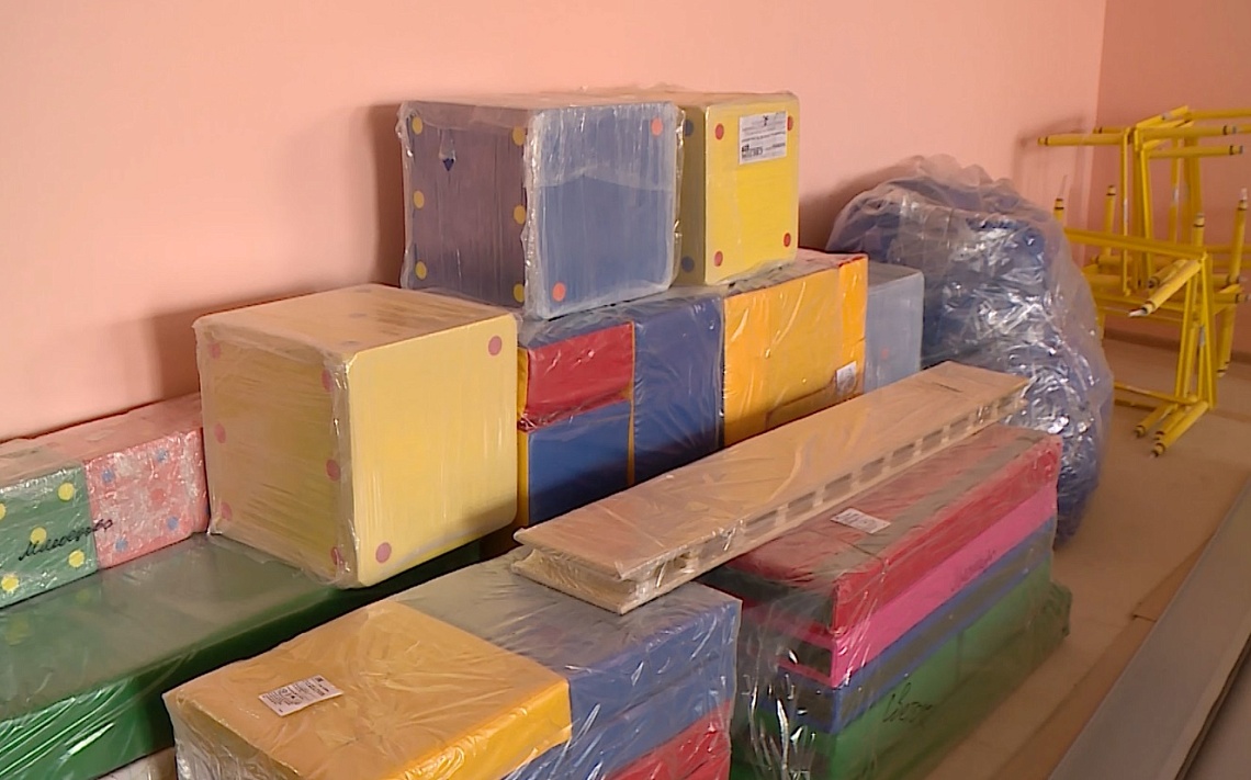 В городе Белинском готовится к сдаче первый в районе детский сад ясельного типа