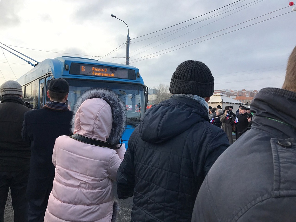 В Пензе восстановят троллейбусный маршрут №6