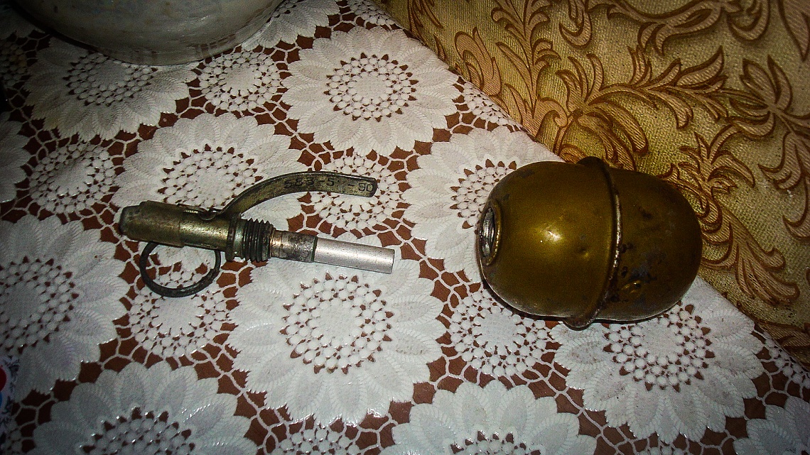 В пензенском доме нашли гранату