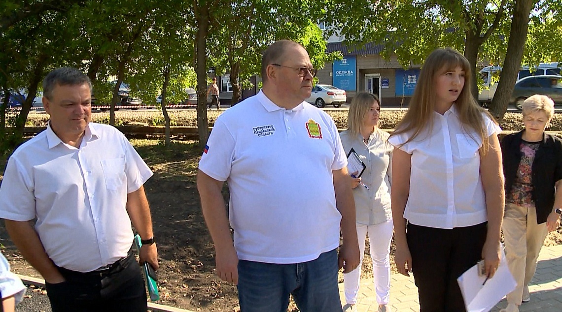 Губернатор Олег Мельниченко оценил качество выполненных работ в социально значимых объектах Сердобска
