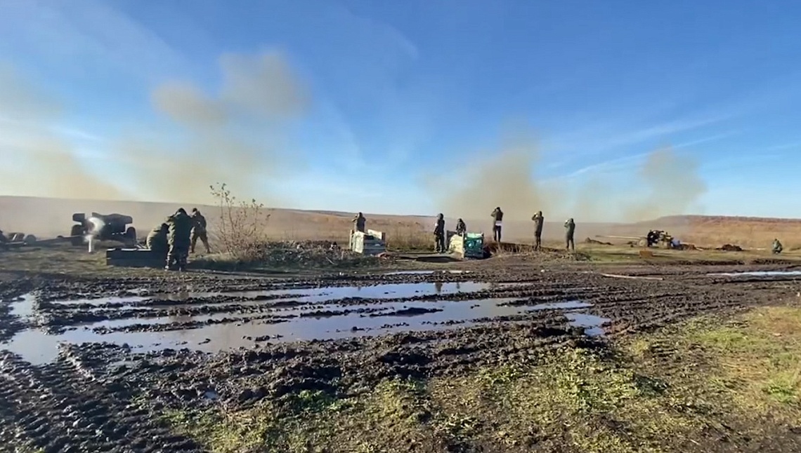 В Пензе мобилизованные продолжают проходить боевое слаживание в полевых условиях