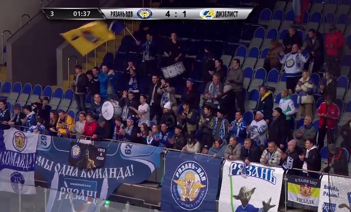 Пензенский «Дизелист» потерпел поражение от клуба «Рязань-ВДВ»