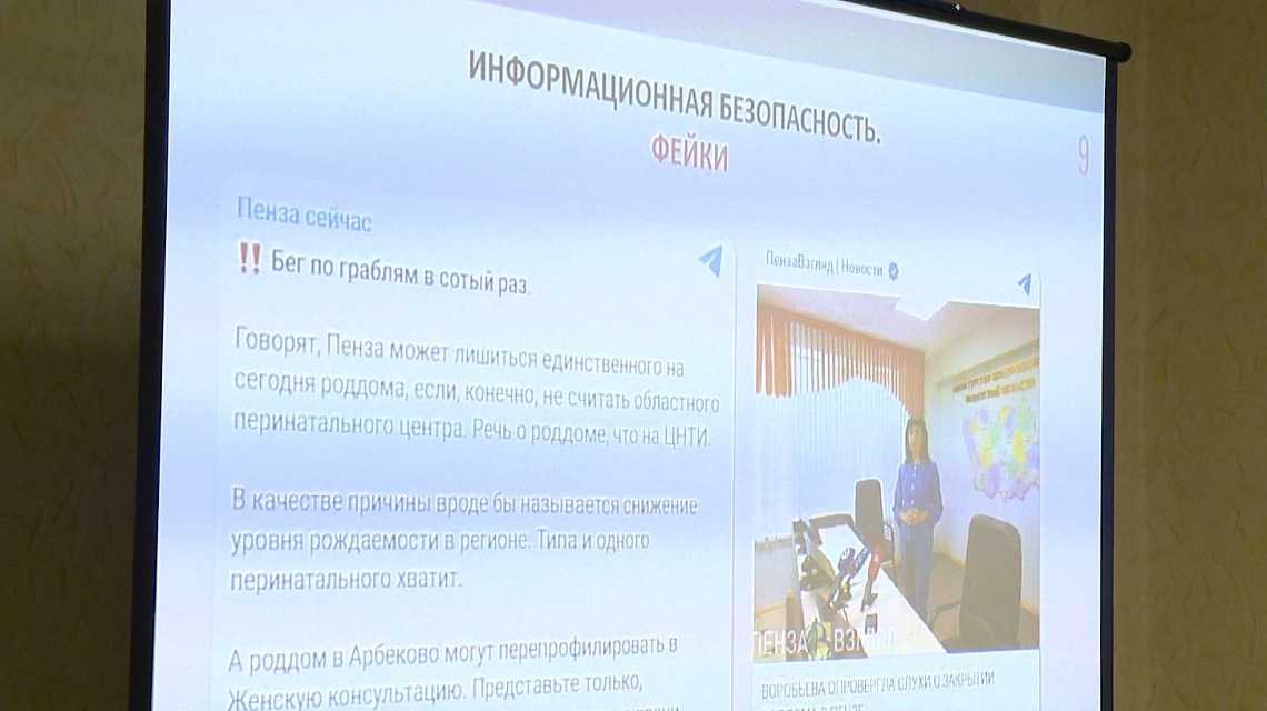 На заседании комиссии Общественной палаты Пензенской области обсудили информационную безопасность