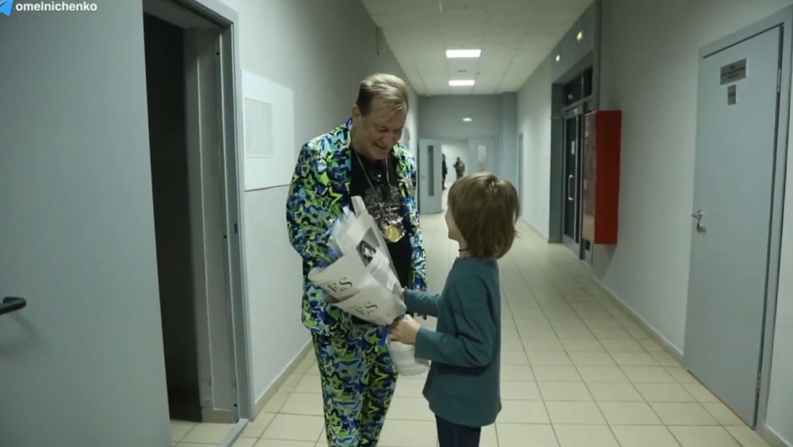 Юный пензенец встретился с артистом Сергеем Пенкиным