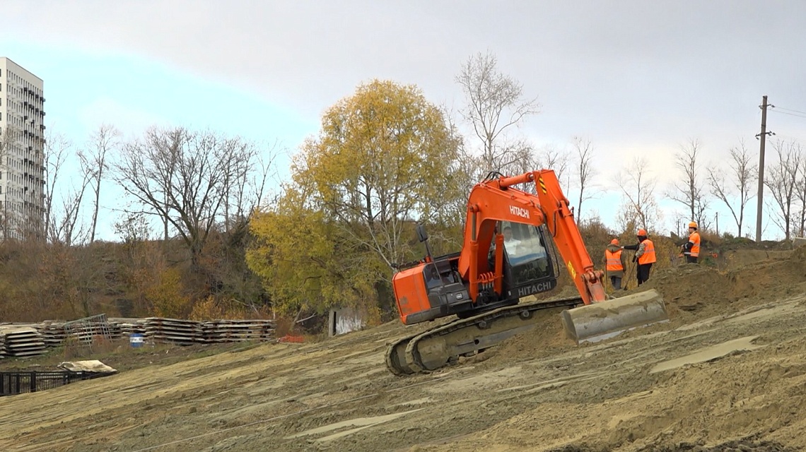 В Пензе завершается благоустройство пруда у больницы №6