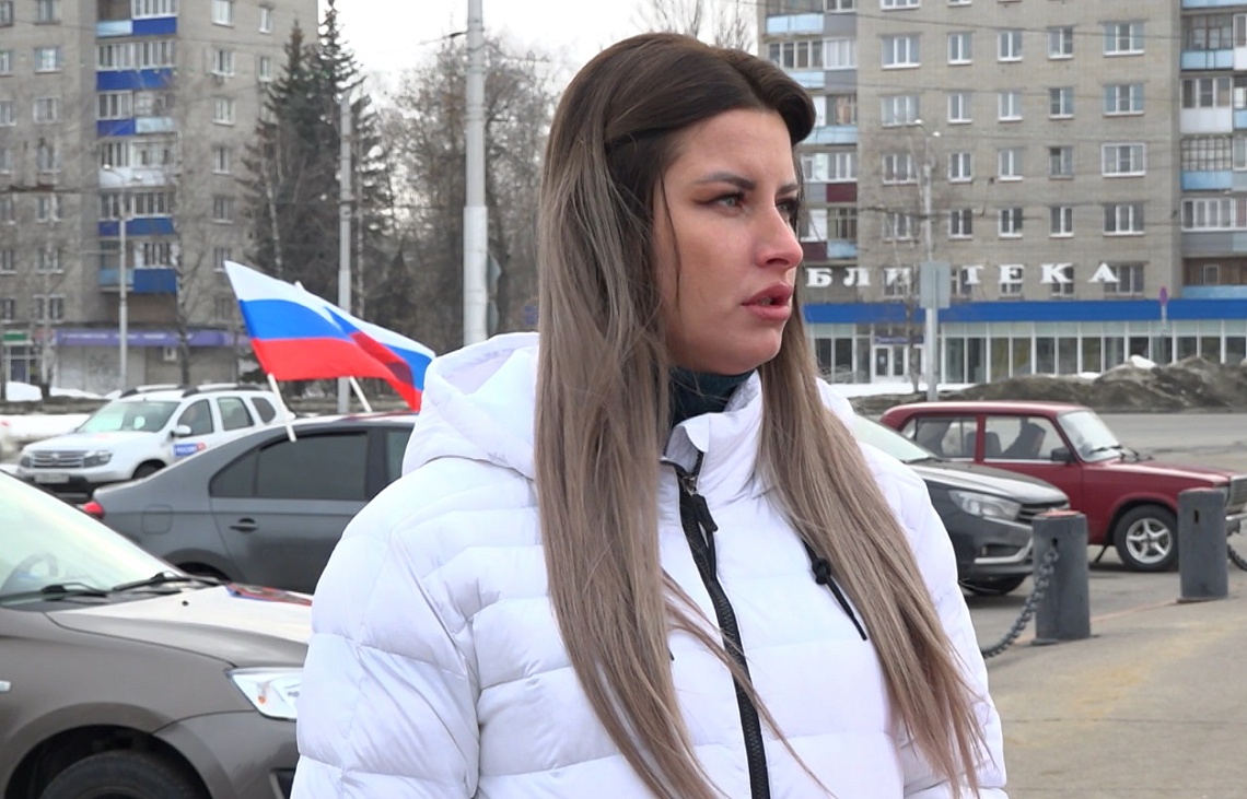 Пензенцы устроили автопробег в поддержку Донбасса