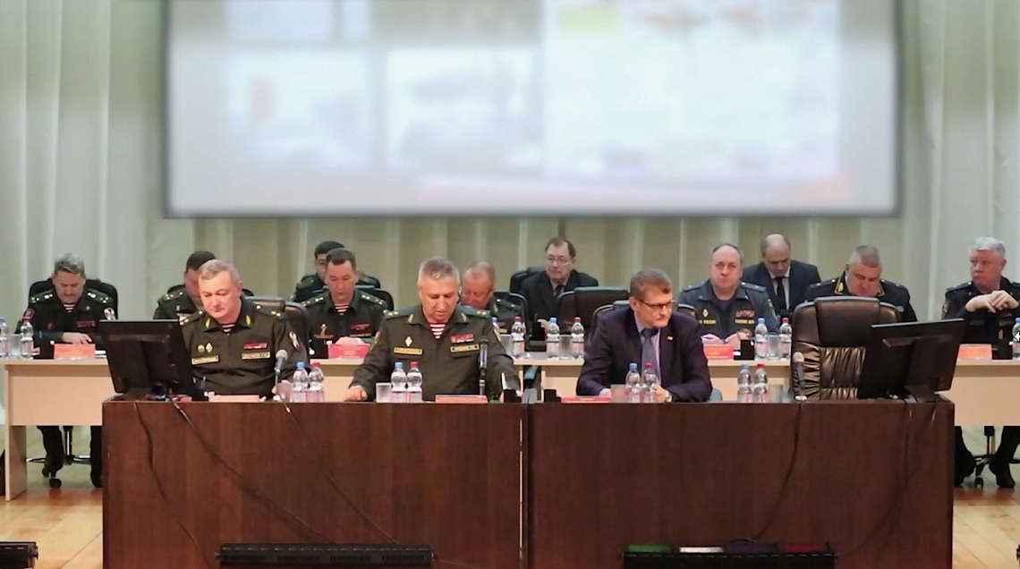Начальник управления Росгвардии по Пензенской области принял участие в заседании итогового военного совета ПФО