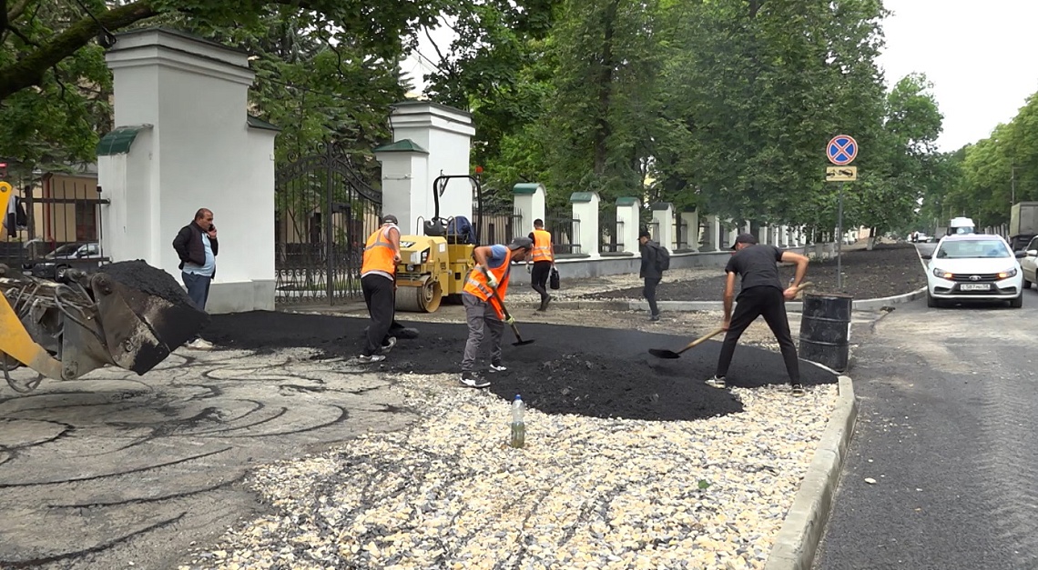 На дорогах Пензы ремонтные работы идут полным ходом