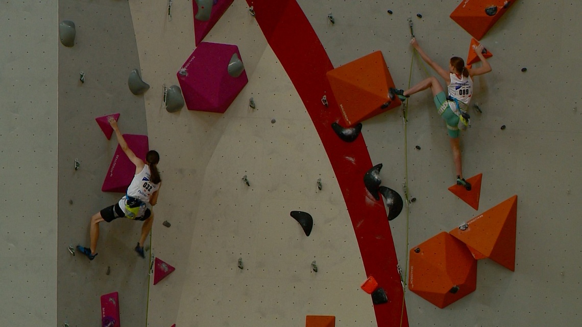 В Пензе в рамках XII Спартакиады учащихся России стартовали соревнования по скалолазанию