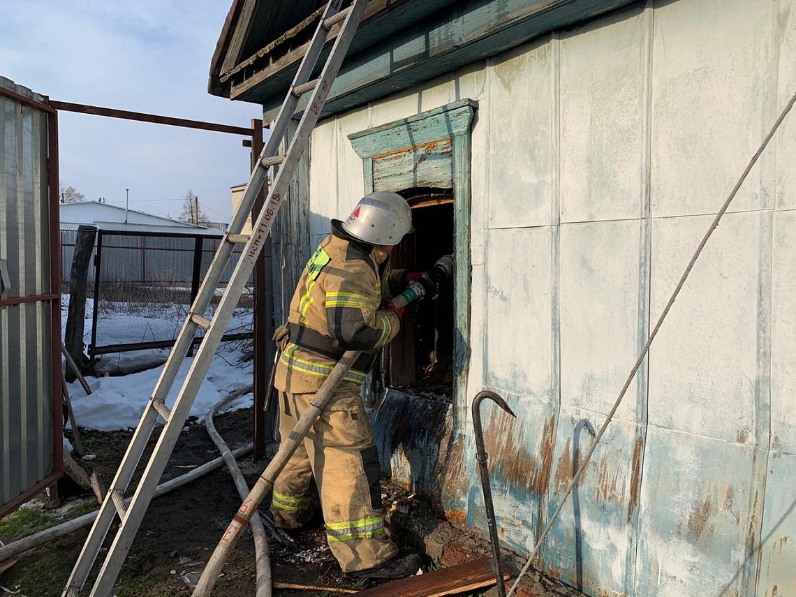 В Шемышейке в пожаре погиб мужчина