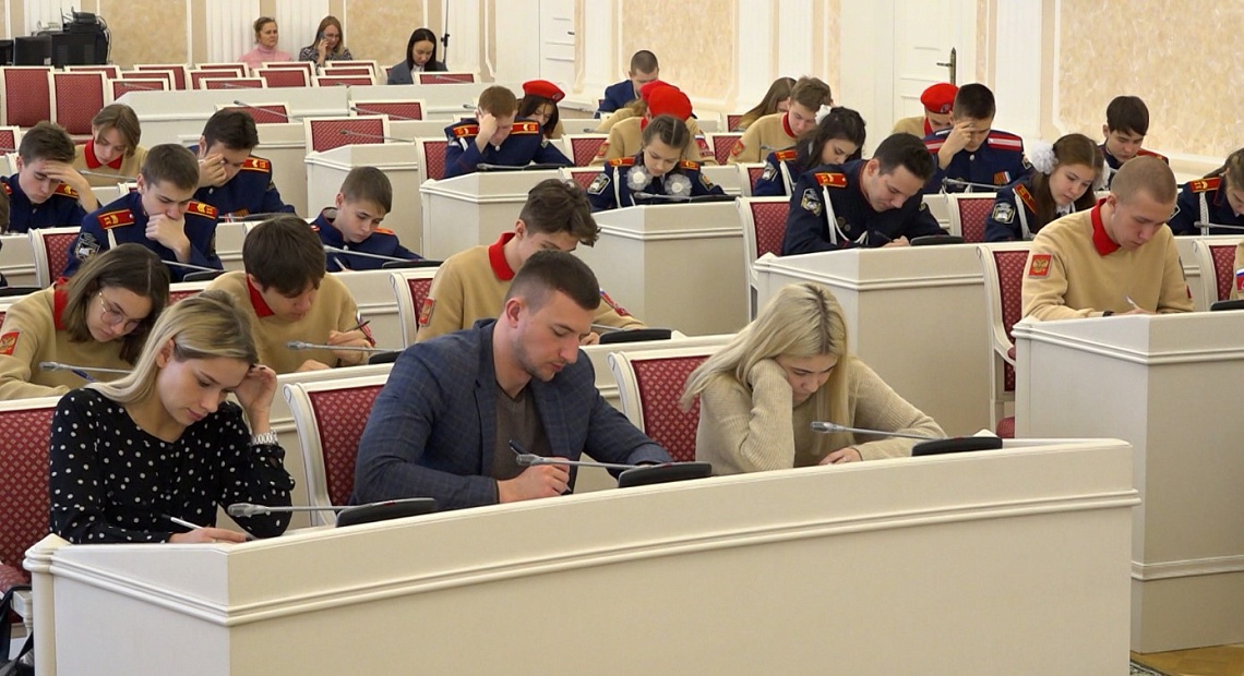 В рамках  проекта «Большая история»  пензенцы прошли тест, посвященный Великой  Отечественной войне