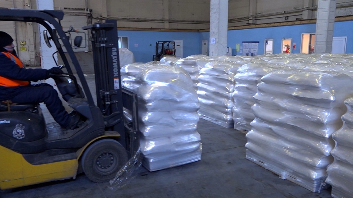 Сахарные заводы в Пензенской области произвели первые 100 тысяч тонн продукции из свеклы нового урожая