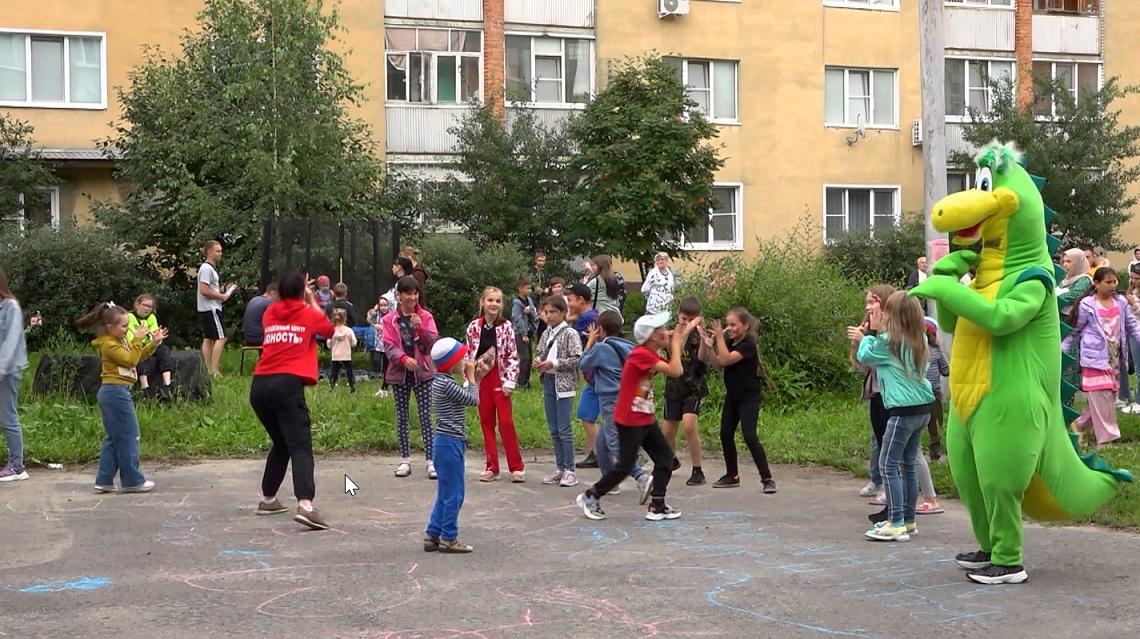 В Пензе в микрорайоне КПД устроили праздник двора