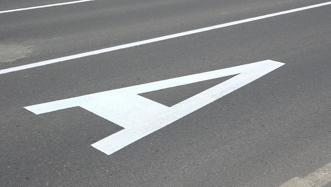 В Пензе появились полосы для движения общественного транспорта