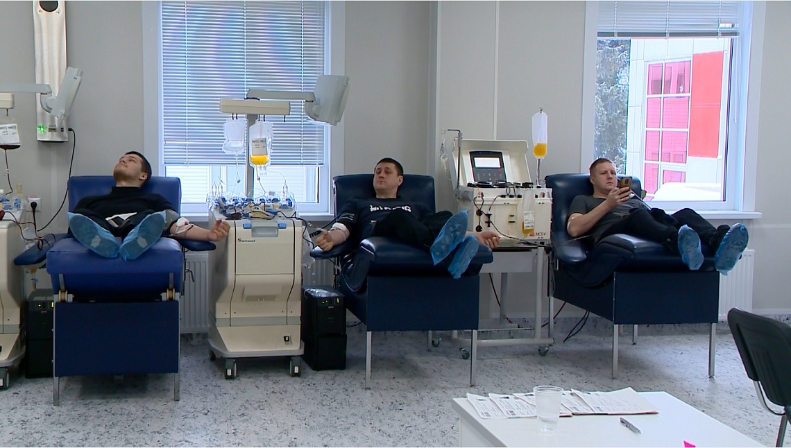 В Пензенском областном клиническом центре крови прошла донорская акция