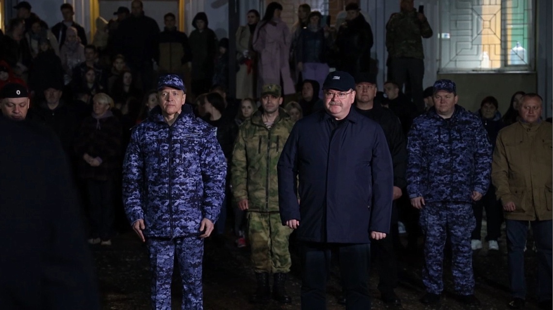 Пензенские росгвардейцы вернулись домой с Украины