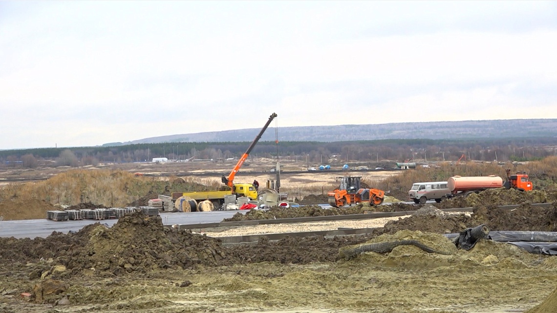 В Засечном строят новое троллейбусное депо