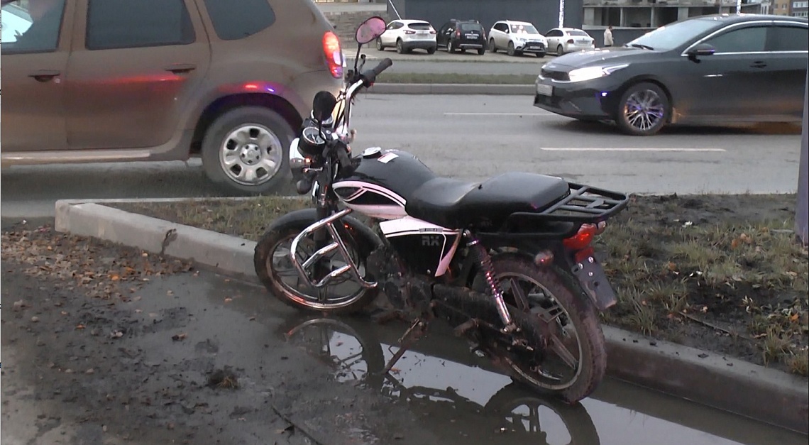 В Пензе произошло ДТП с участием водителя мопеда