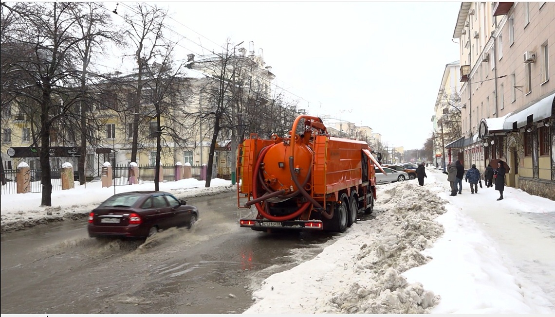 В центре Пензы устранили коммунальную аварию