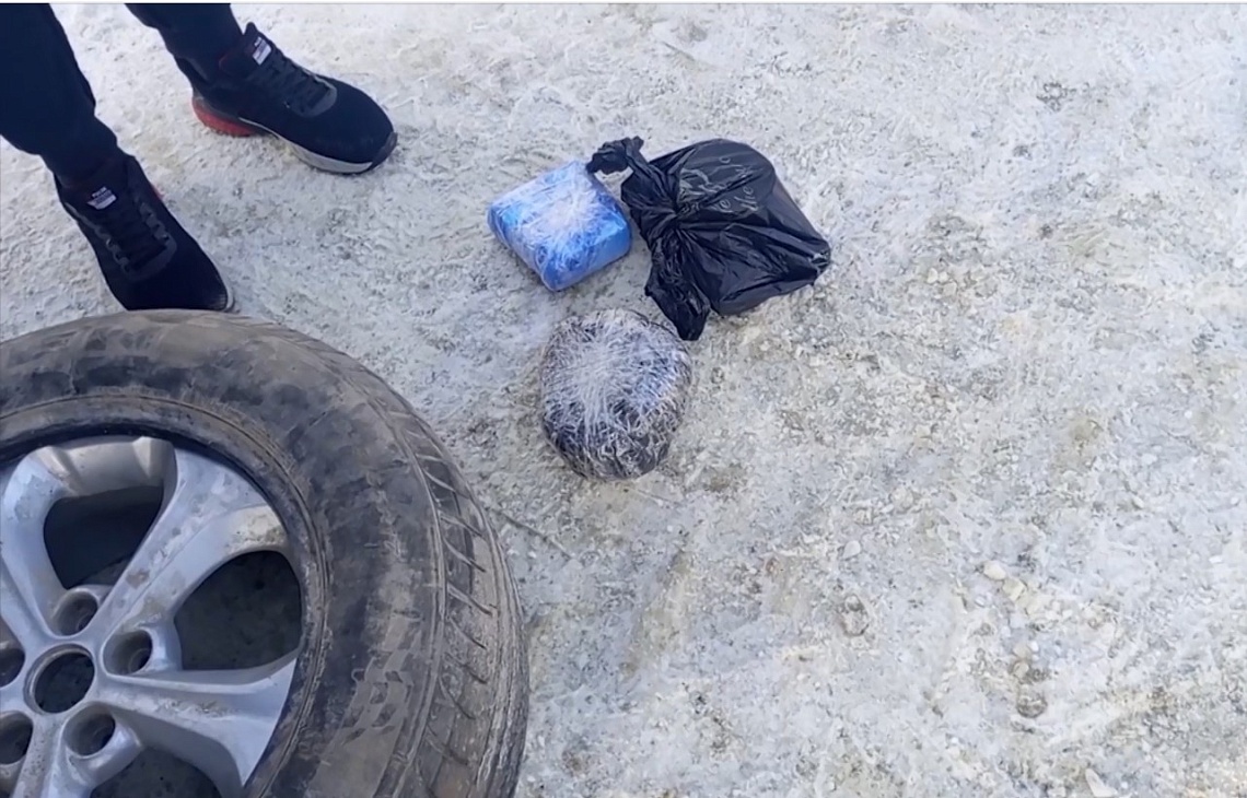 В Пензенской области сотрудники полиции задержали наркокурьера