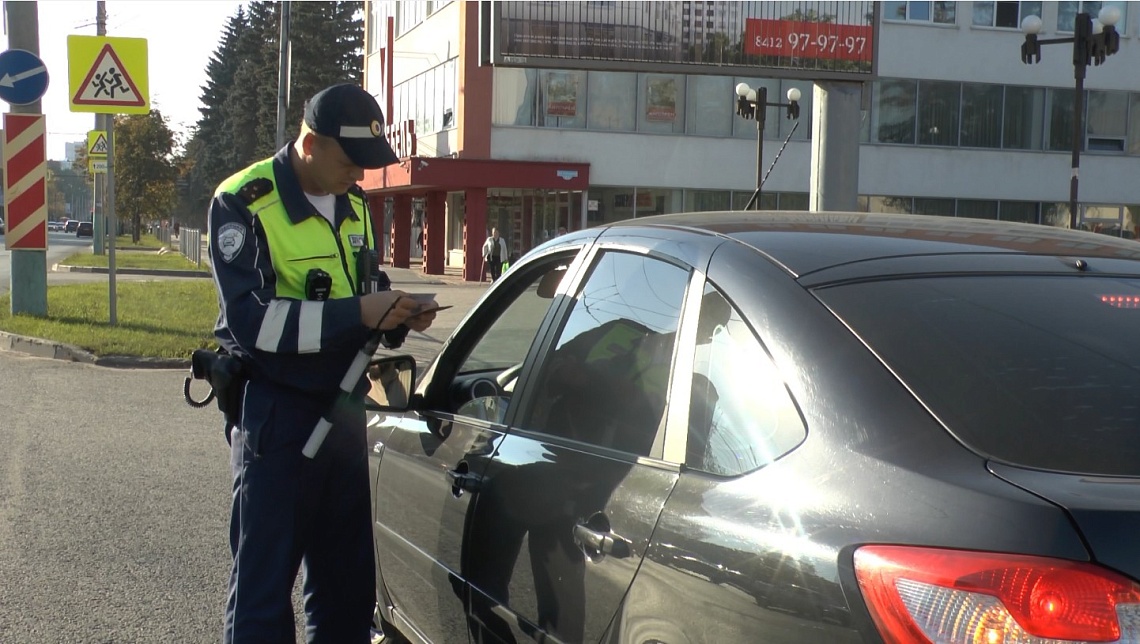 В Пензе сотрудники ГИБДД выявили нарушителей ПДД