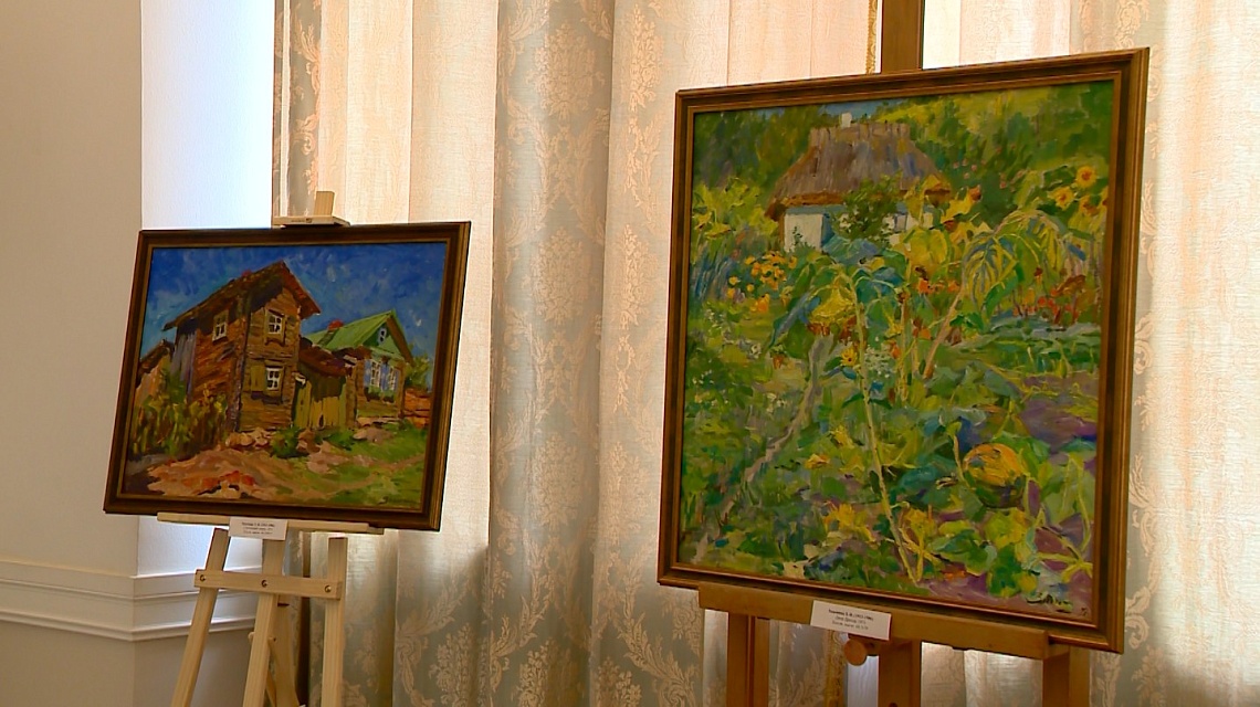 В Пензе в Губернаторском доме открылась выставка Зинаиды Зацепиной