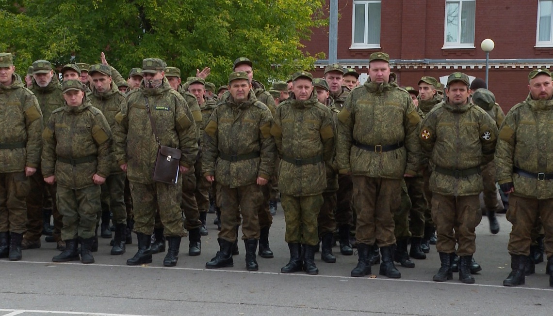 Из Пензы проводили второй эшелон мобилизованных