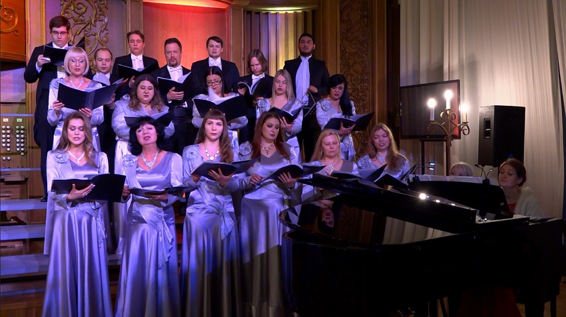 В Пензе академический хор Губернаторской симфонической капеллы представил концерт «От Рождества до Крещения»