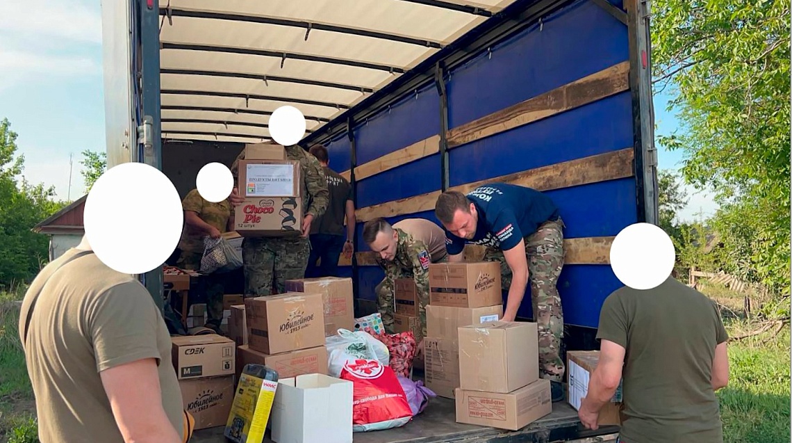 Волонтеры «Молодежного крыла» Народного фронта Пензенской области доставили гуманитарный груз в ЛНР