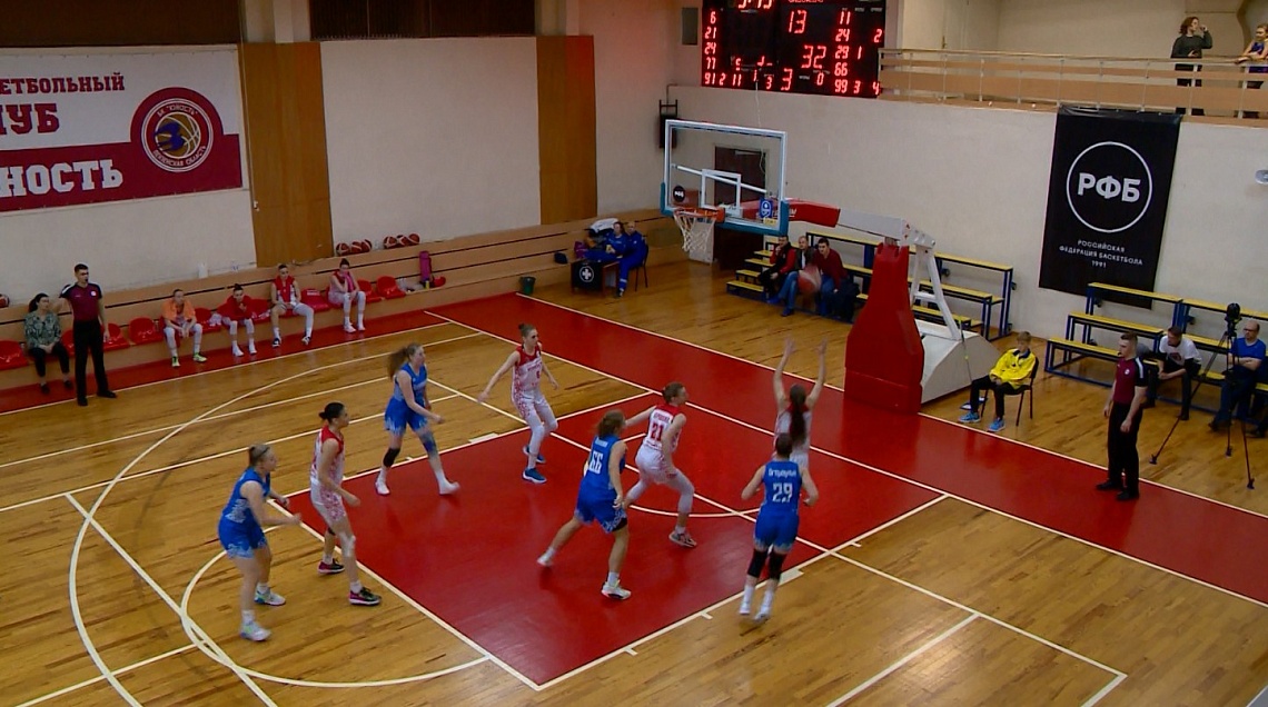 Пензенская «Юность» разгромила челябинскую «Славянку» со счетом 75:52