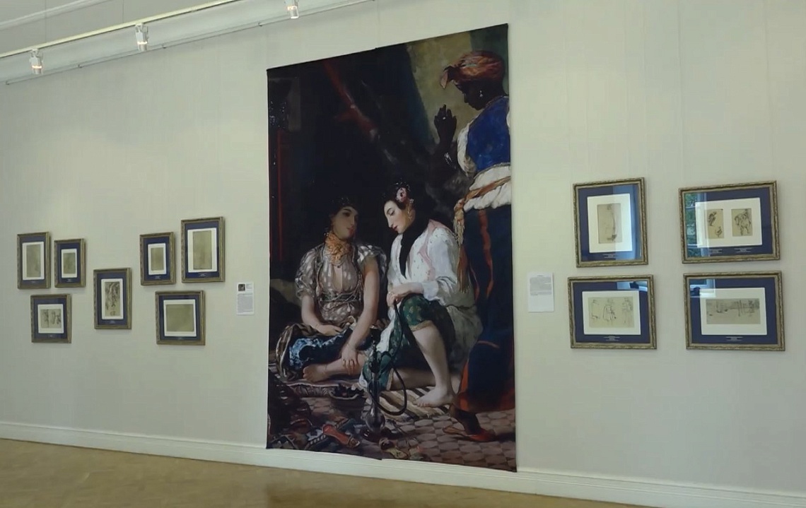 В пензенском Губернаторском доме открылась масштабная ретроспектива работ французского художника Эжена Делакруа